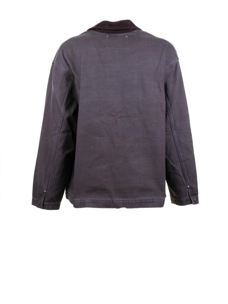kenzo chain stitch washed cotton workwear jacket by Selfnex