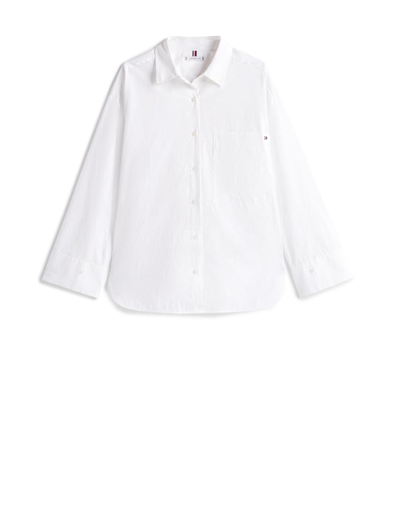 optic white shirt with logo by Selfnex
