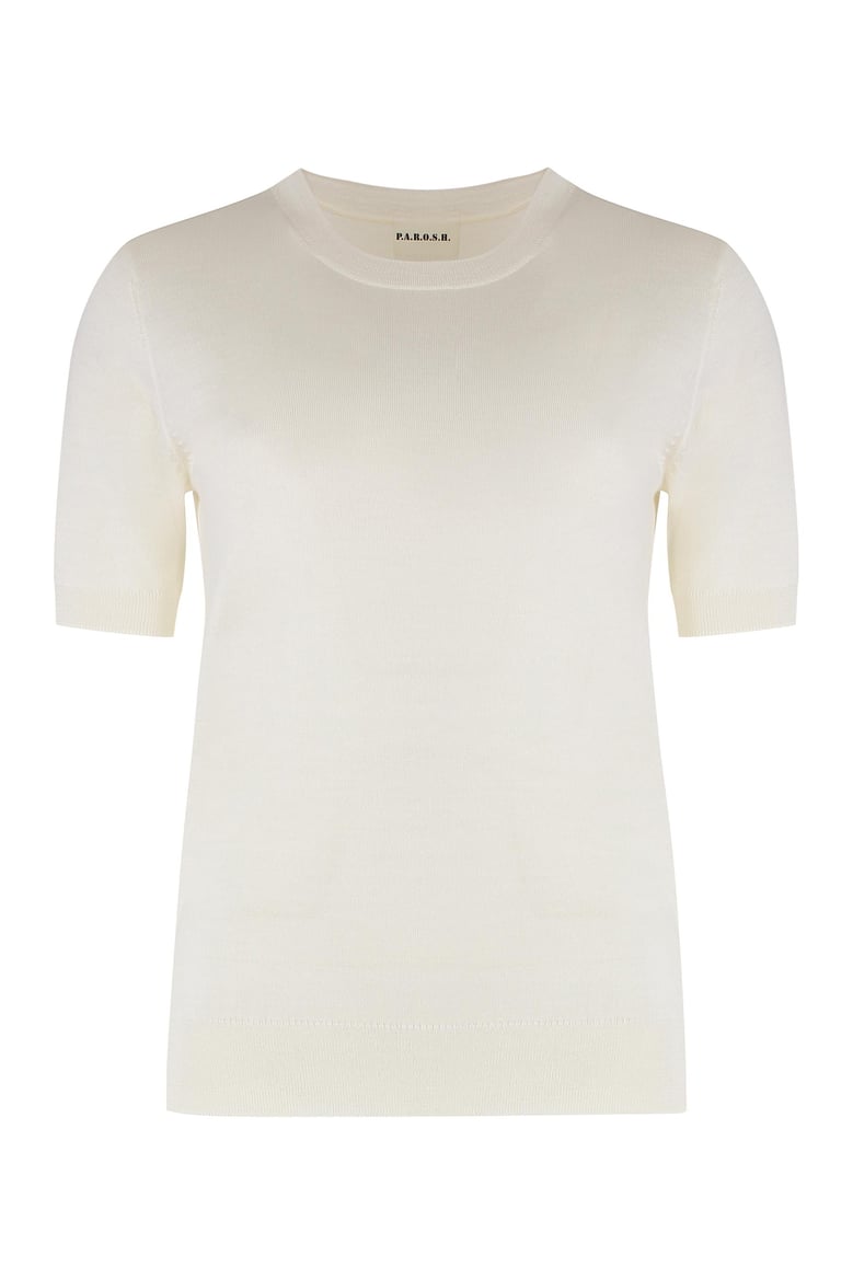 linfa short sleeve sweater by Selfnex