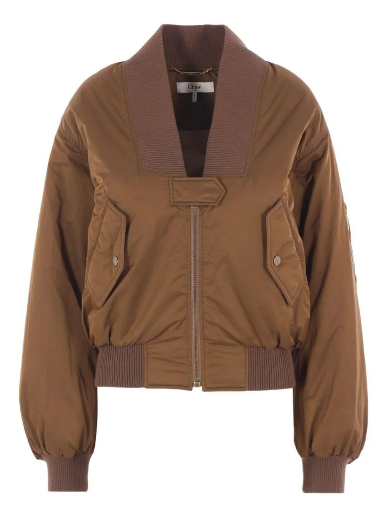 nylon bomber jacket by Selfnex