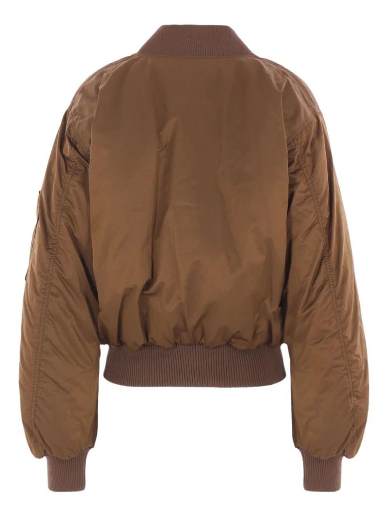 nylon bomber jacket by Selfnex