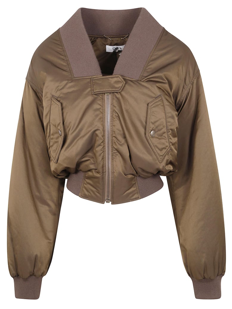 nylon bomber jacket by Selfnex