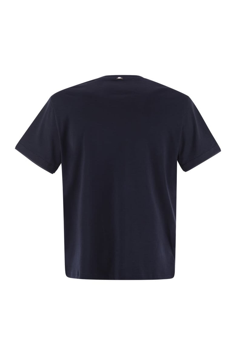 resort t-shirt in cotton and light stretch nylon by Selfnex