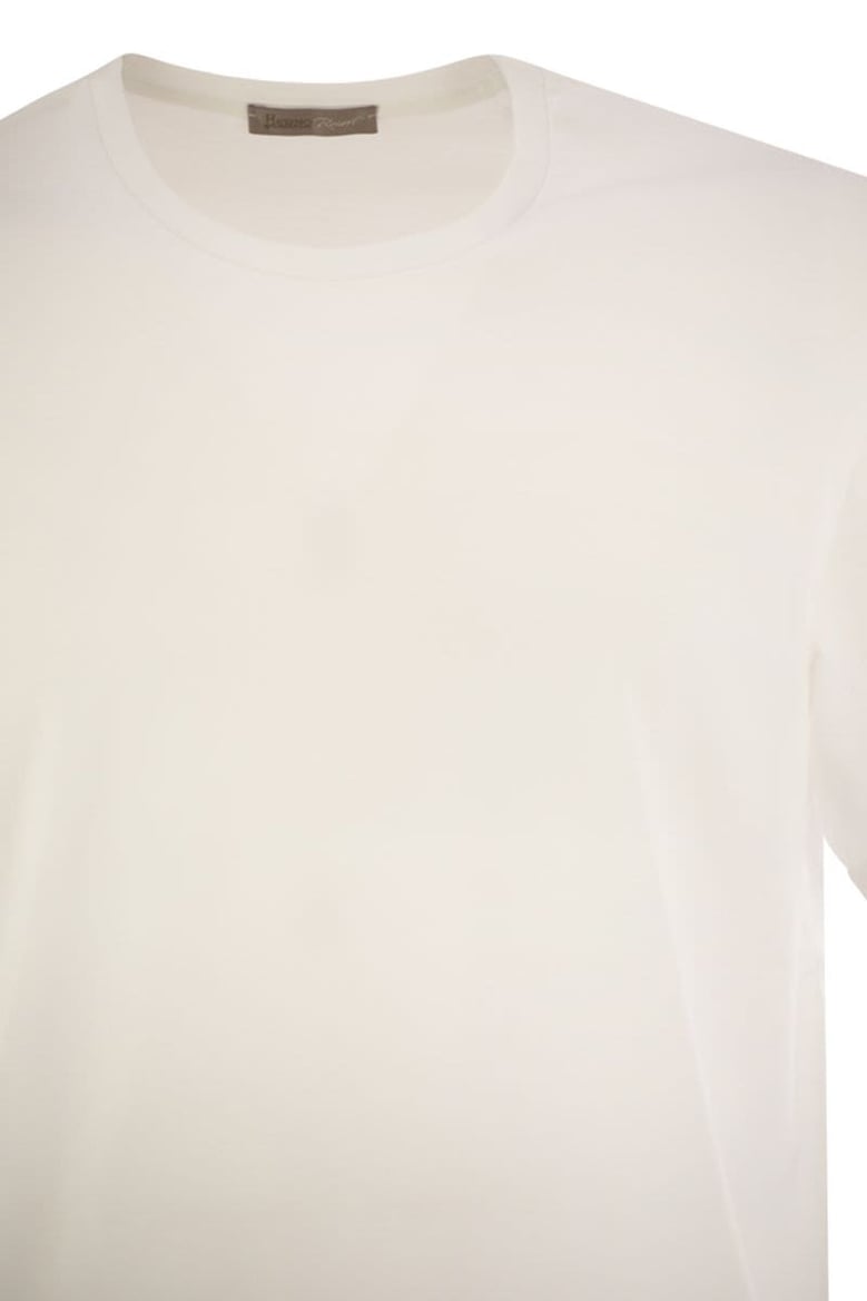 resort t-shirt in cotton and light stretch nylon by Selfnex