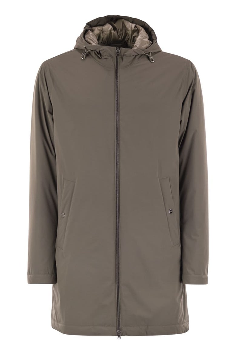 long nylon jacket by Selfnex