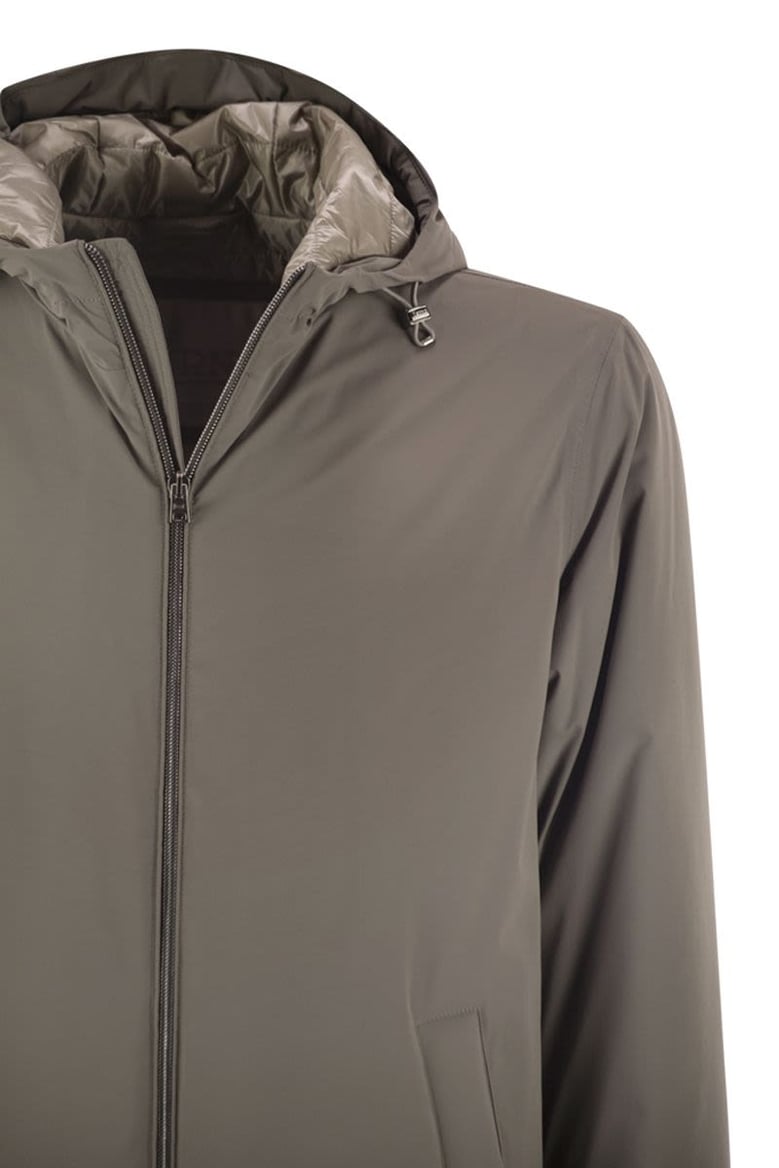 long nylon jacket by Selfnex
