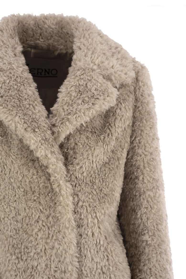 faux fur coat by Selfnex