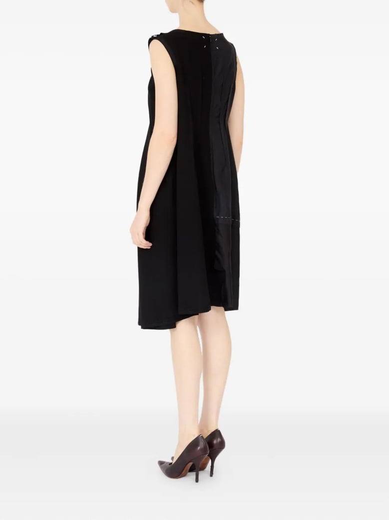 black wool dress by Selfnex