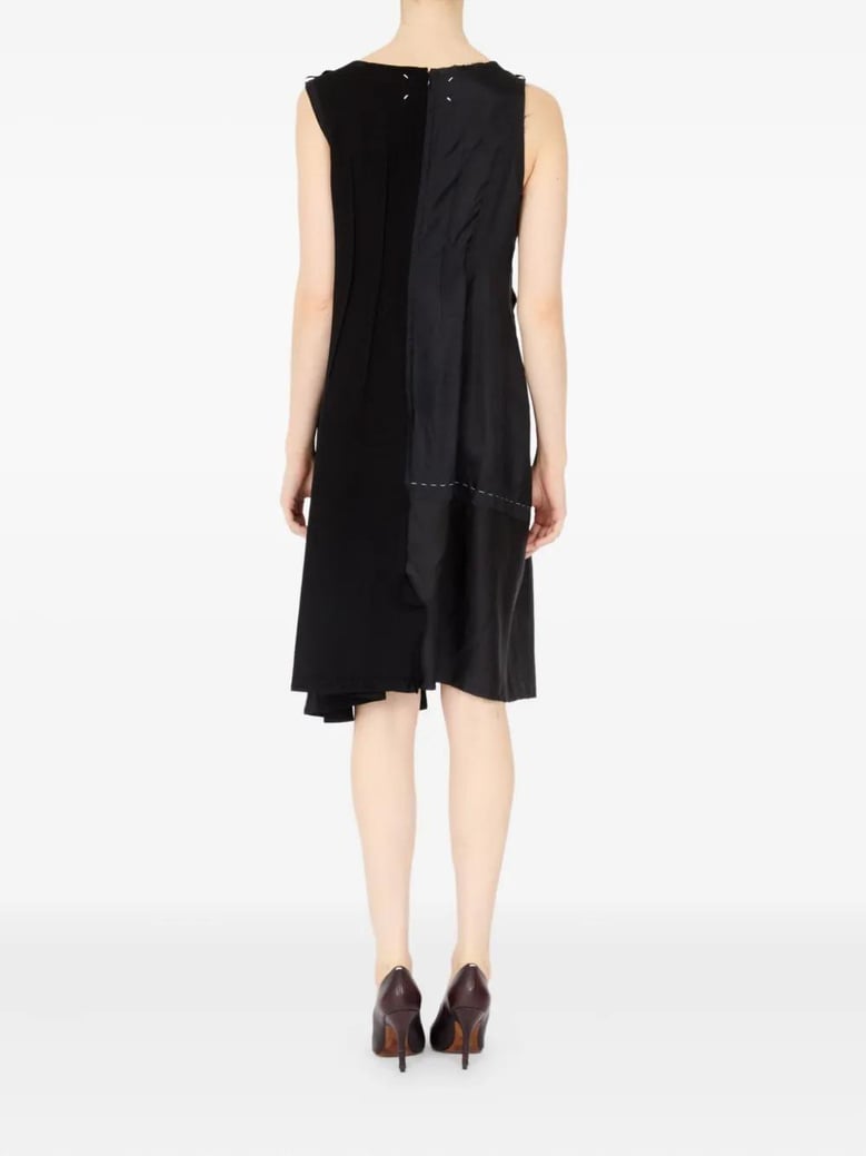 black wool dress by Selfnex