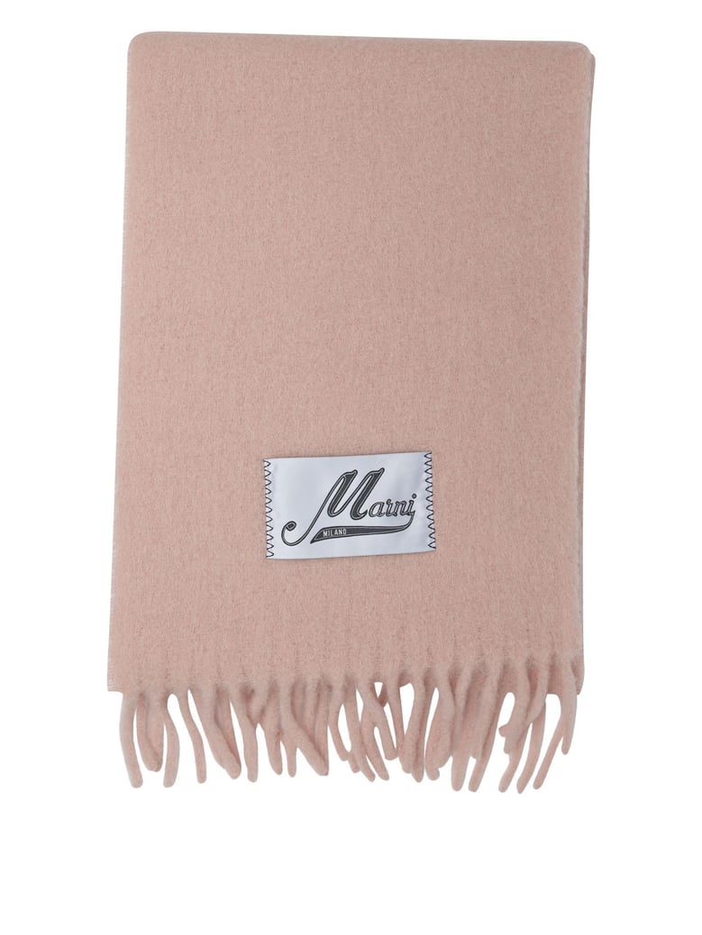 pink polyamide scarf by Selfnex
