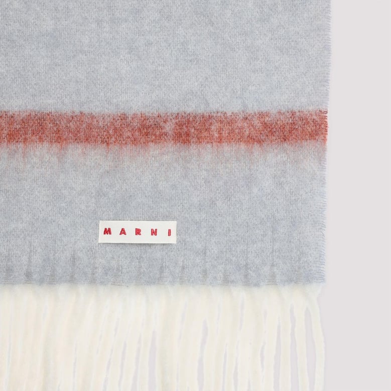 grey polyamide scarf by Selfnex