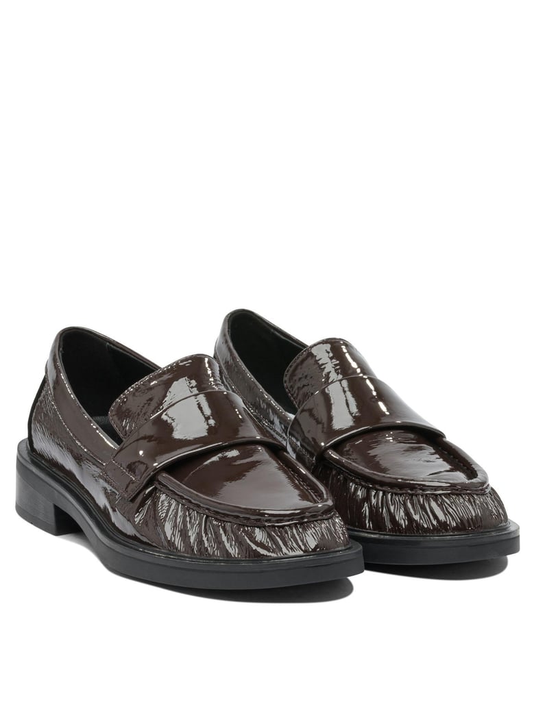 brown rubber sandals by Selfnex