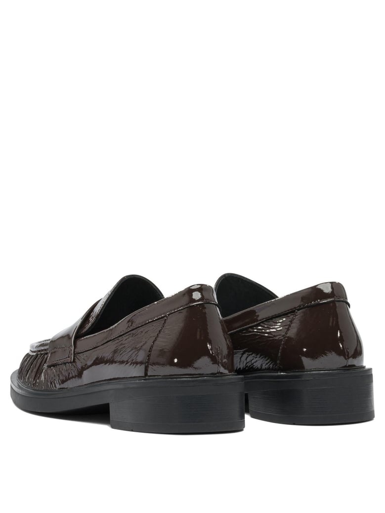 brown rubber sandals by Selfnex