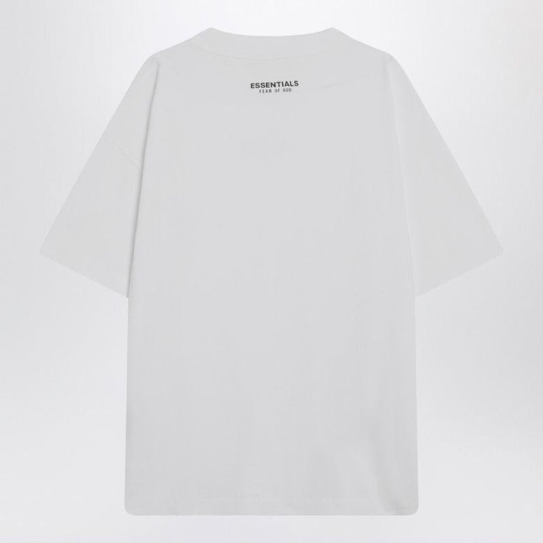 white cotton t-shirt by Selfnex