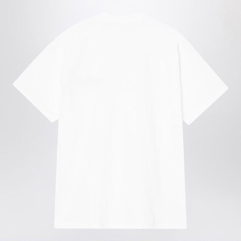 s/s wiptopia script t-shirt white by Selfnex