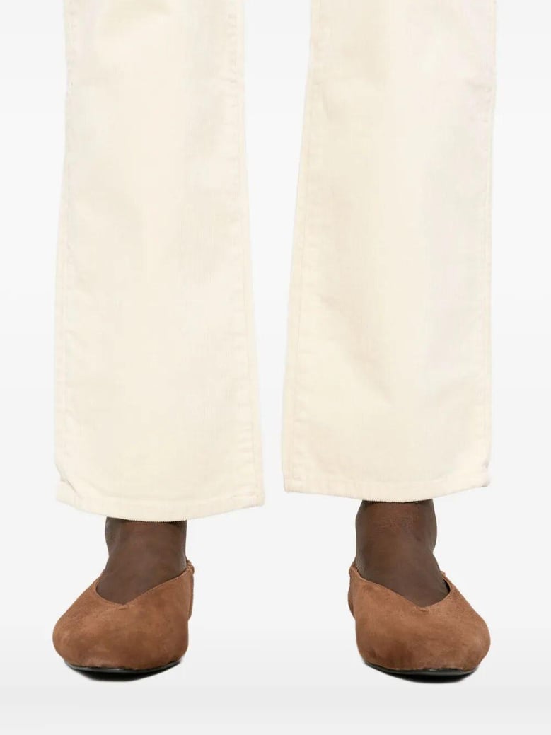 calie straight leg corduroy pants by Selfnex