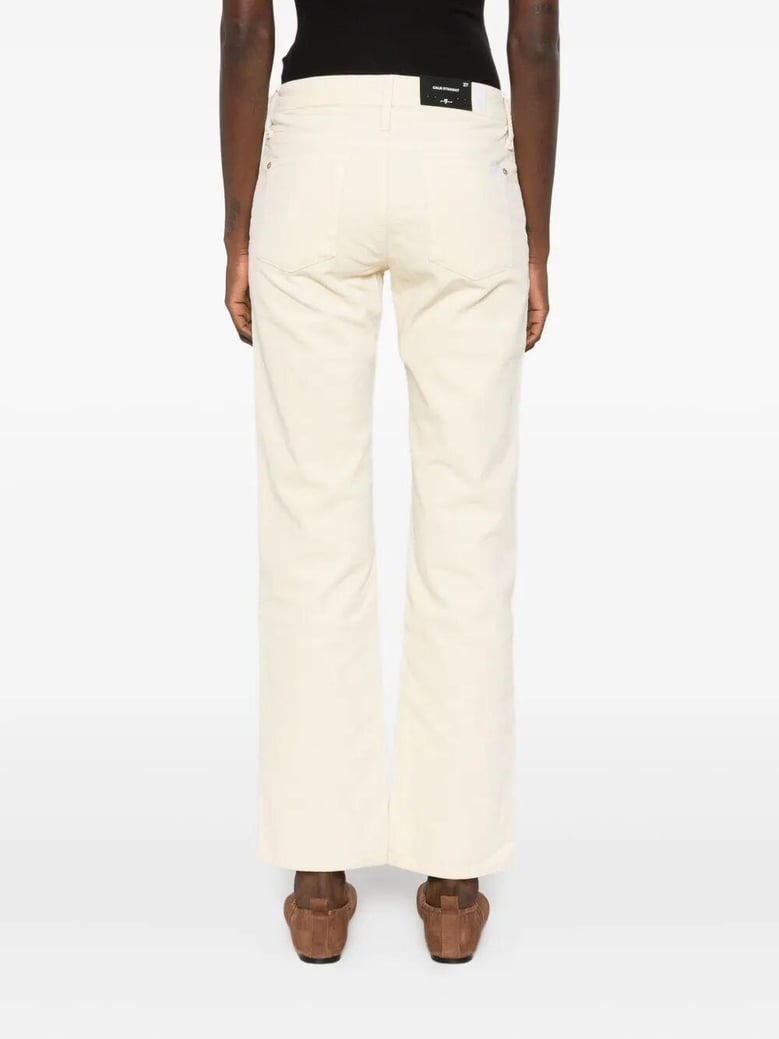 calie straight leg corduroy pants by Selfnex