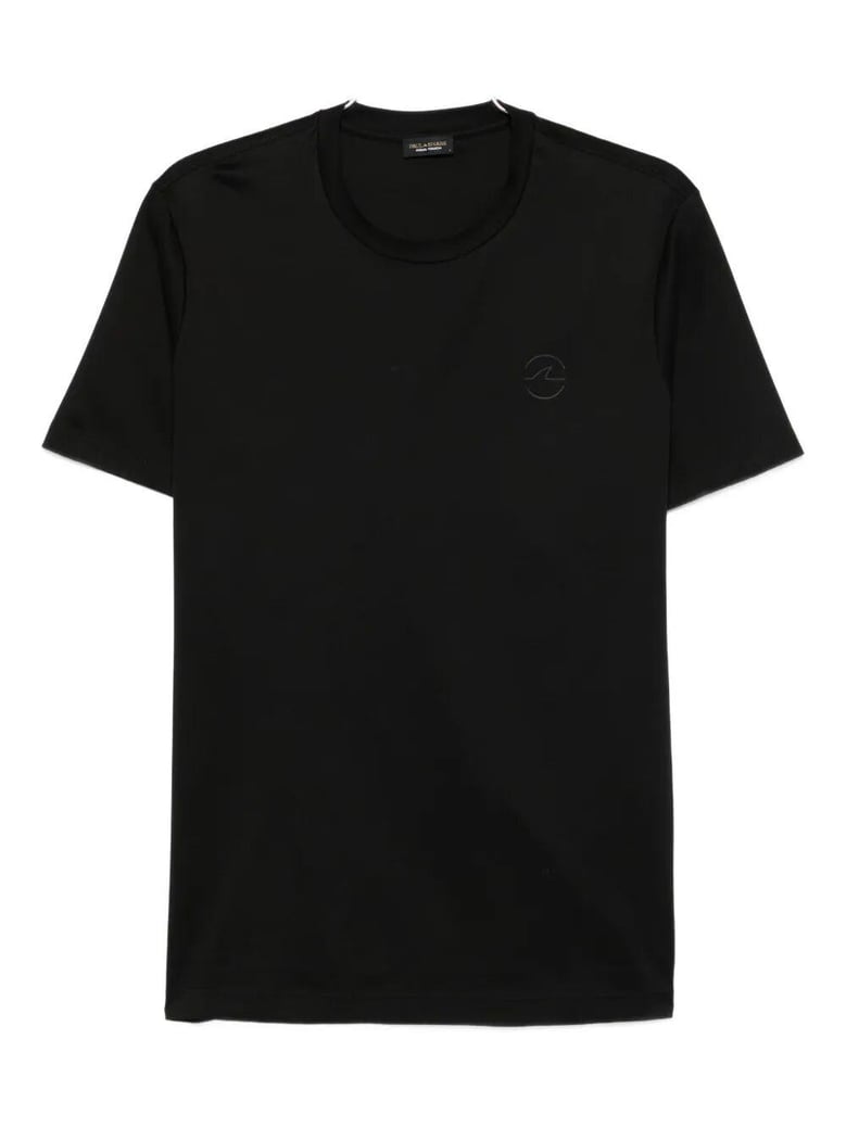 logo-print cotton t-shirt by Selfnex