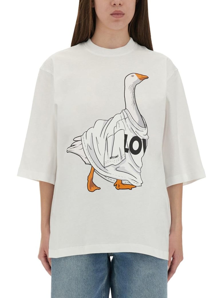 cotton crew-neck t-shirt by Selfnex