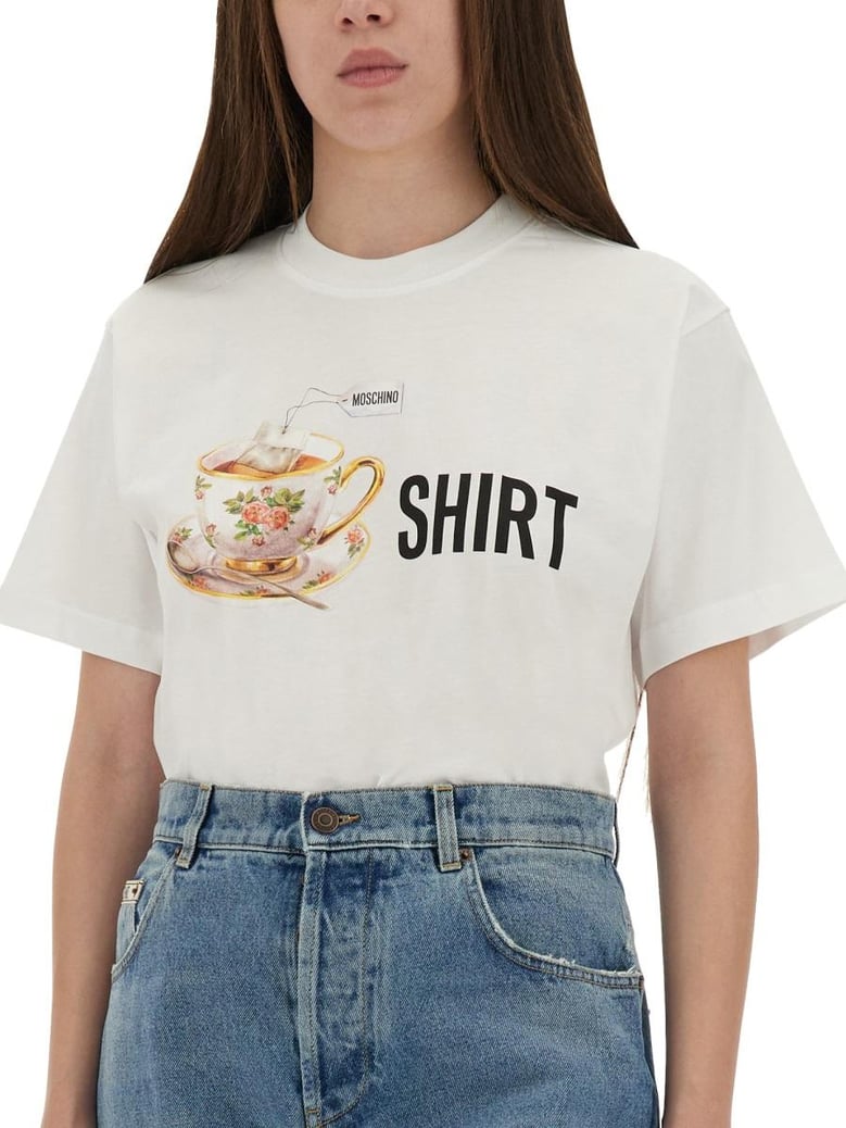 cotton crew-neck t-shirt by Selfnex