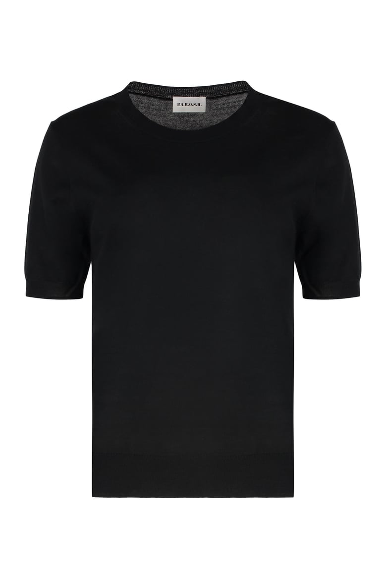 linfa wool-blend crew-neck sweater by Selfnex