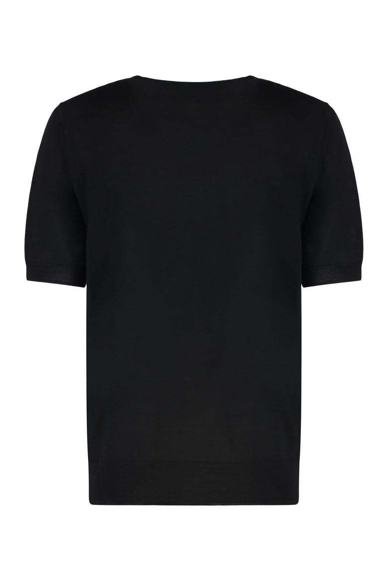 linfa wool-blend crew-neck sweater by Selfnex
