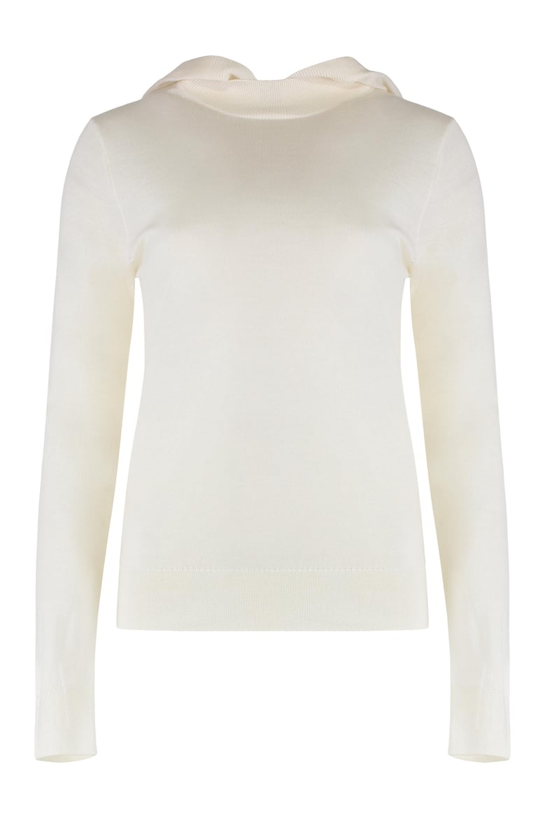 linfa knitted hoodie by Selfnex