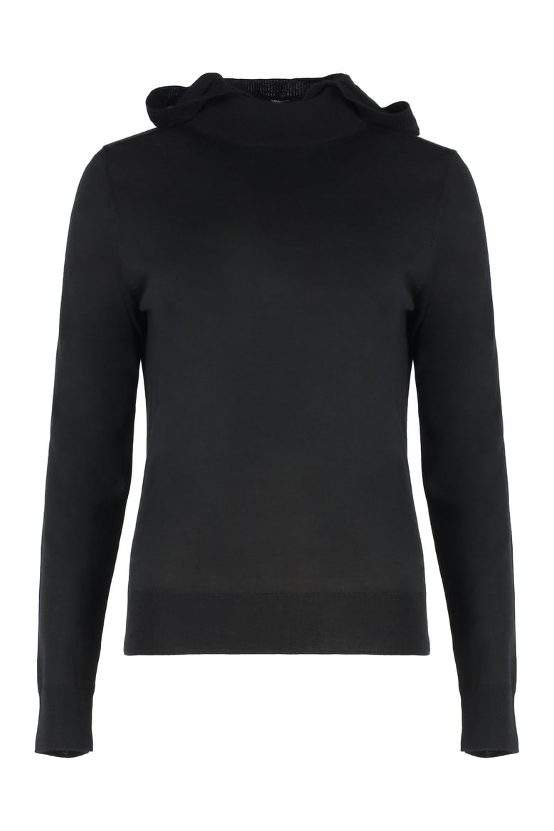 linfa knitted hoodie by Selfnex