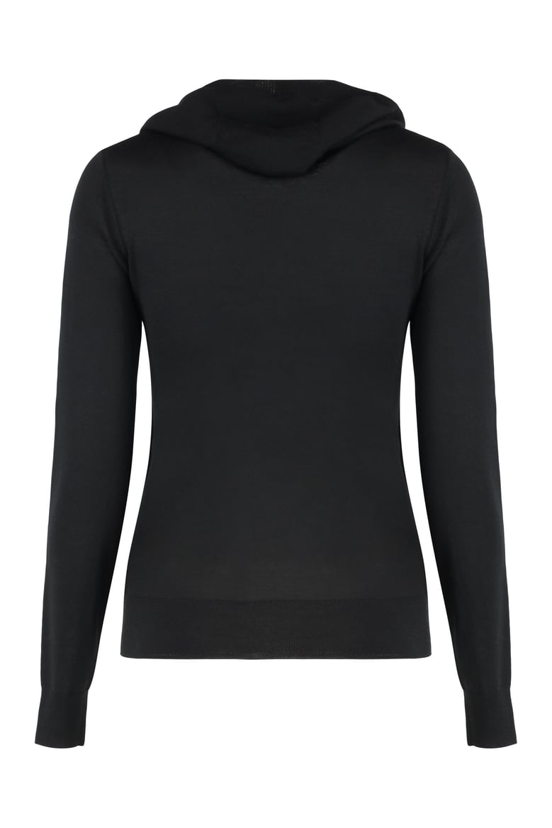 linfa knitted hoodie by Selfnex