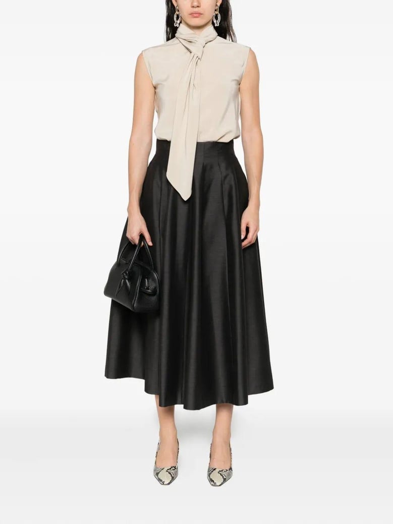 silk skirt by Selfnex
