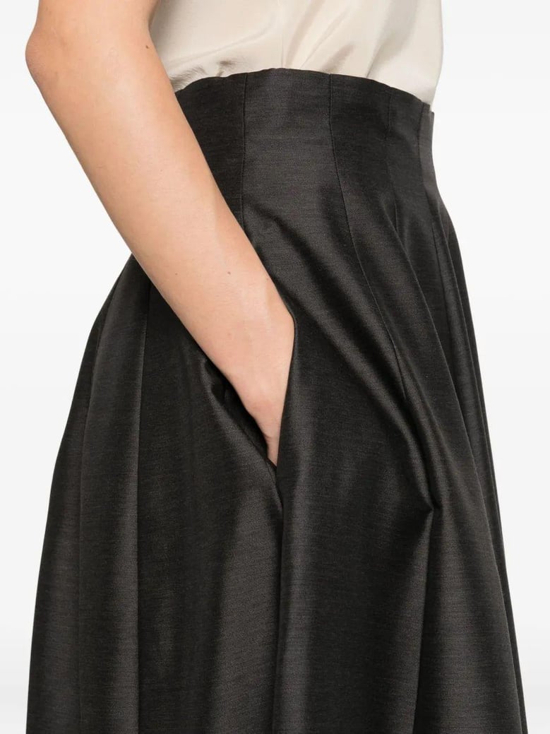 silk skirt by Selfnex