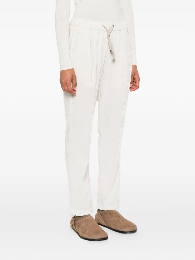 metallised pantalone by Selfnex
