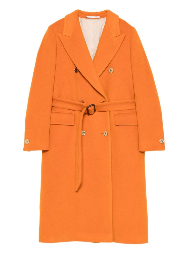 wool double-bteasted coat by Selfnex