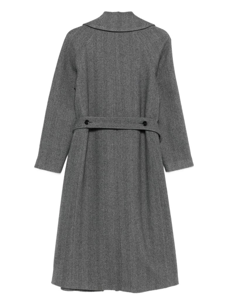 paola wool coat by Selfnex