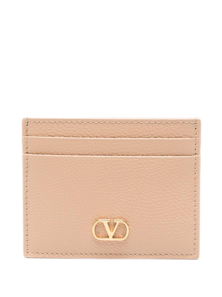 vlogo signature leather card holder by Selfnex
