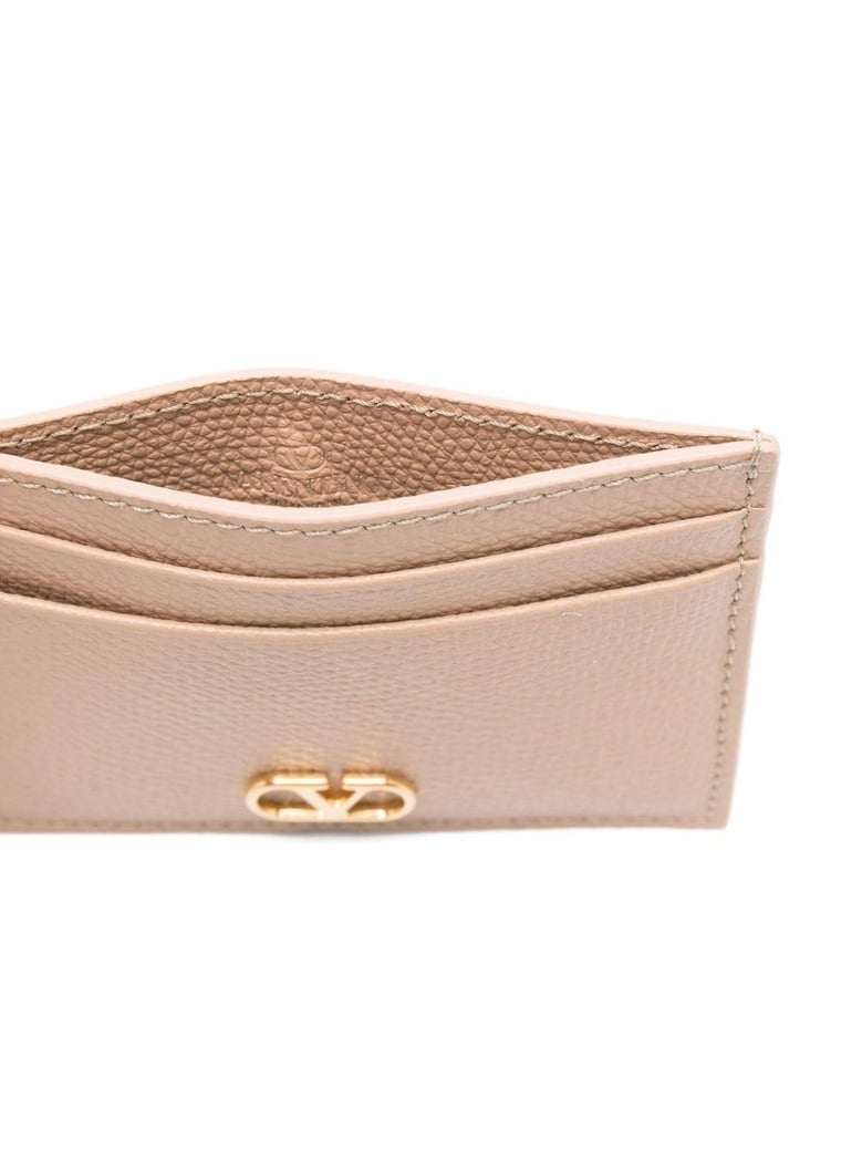 vlogo signature leather card holder by Selfnex