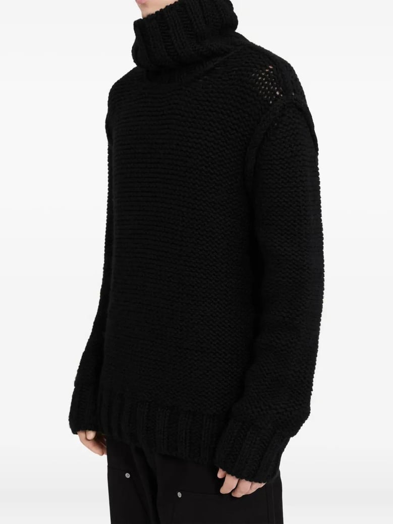 mm6 maison margiela chunky wool turtleneck jumper by Selfnex