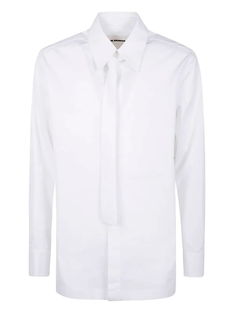 shirt with tie by Selfnex