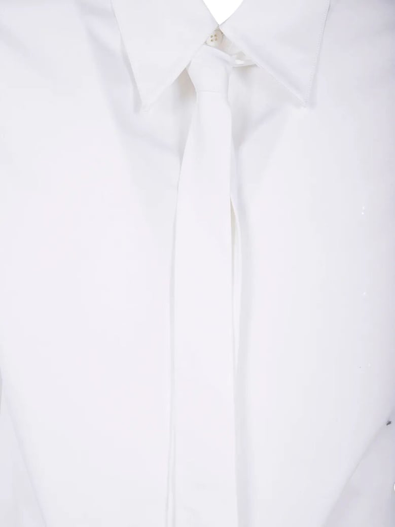 shirt with tie by Selfnex