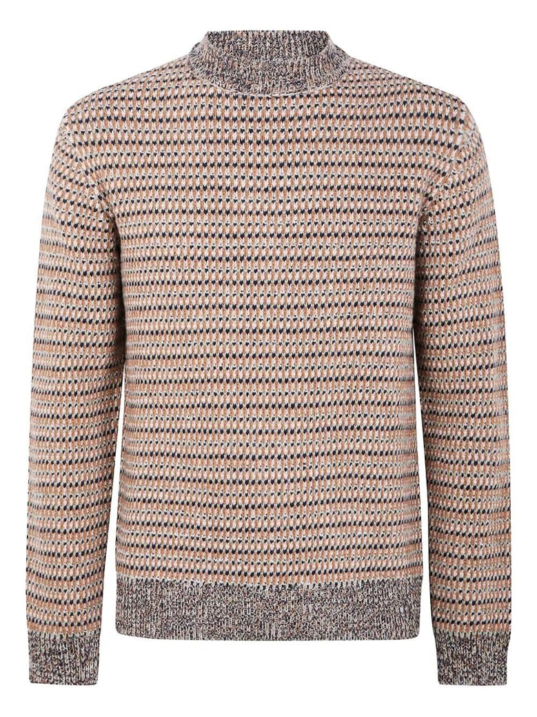 round neck slim fit sweater by Selfnex