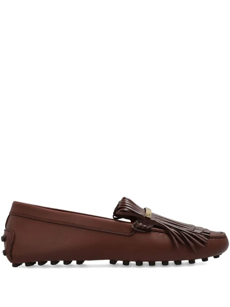 driver sole fringe loafer by Selfnex