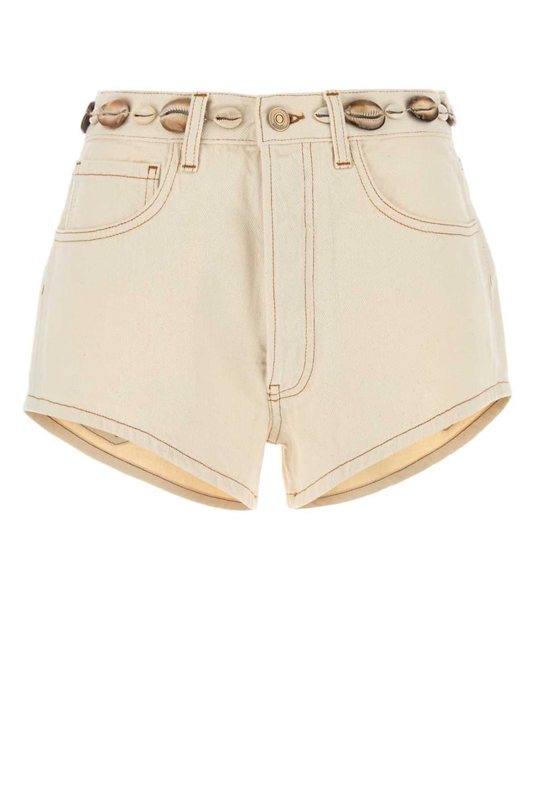 sand denim ocean dream shorts by Selfnex