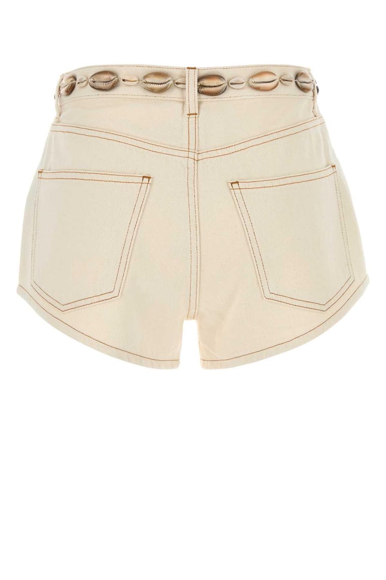 sand denim ocean dream shorts by Selfnex