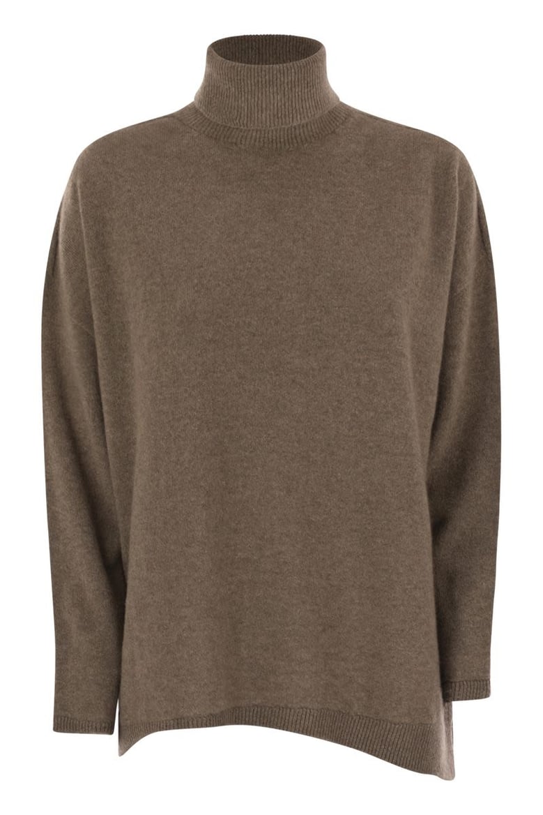 giuly - maxi cashmere turtleneck by Selfnex