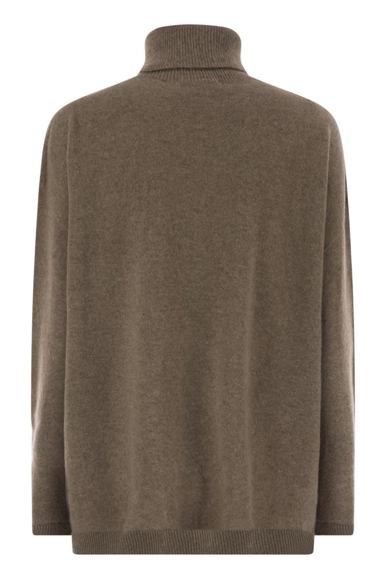 giuly - maxi cashmere turtleneck by Selfnex