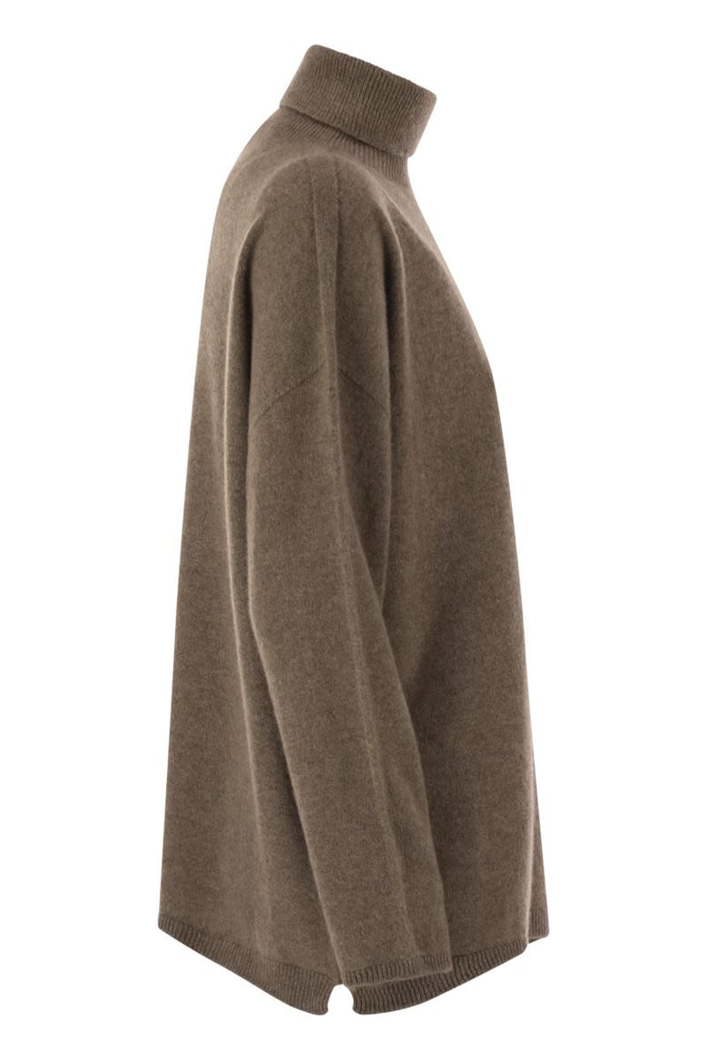 giuly - maxi cashmere turtleneck by Selfnex