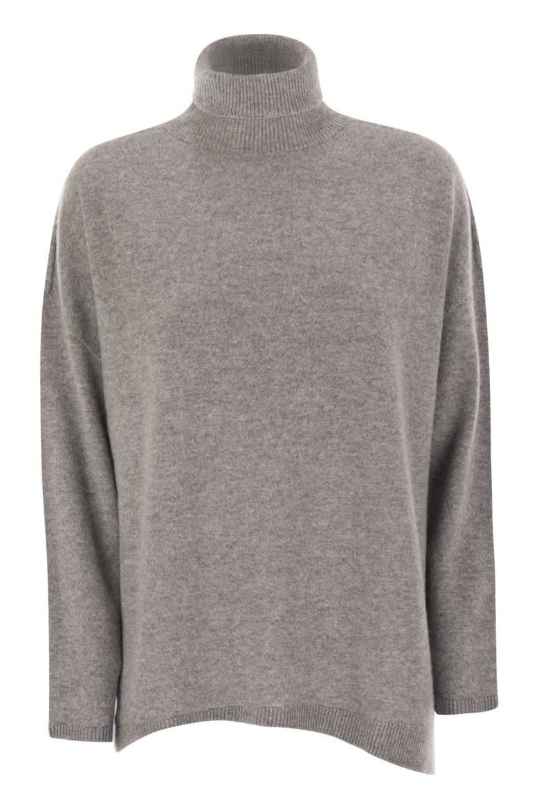 giuly - maxi cashmere turtleneck by Selfnex
