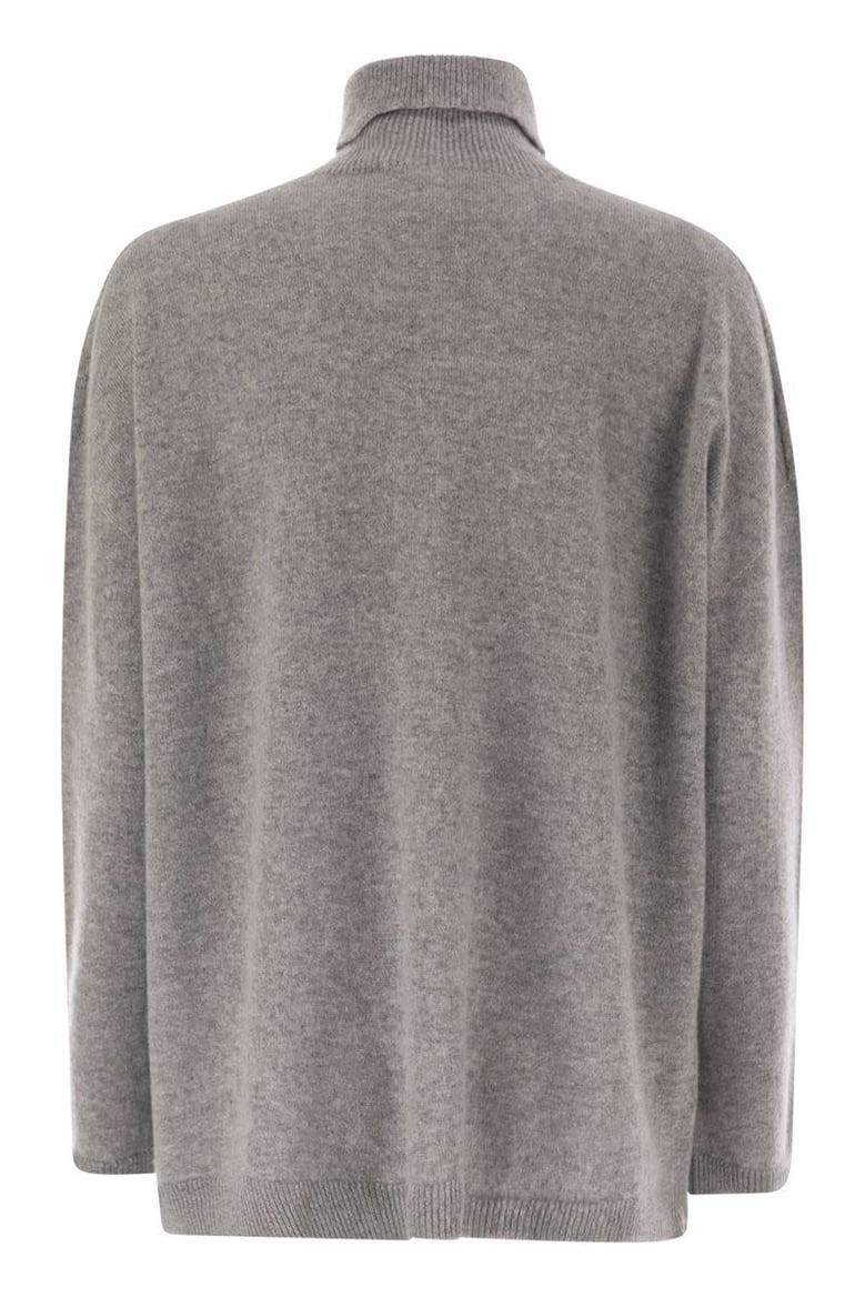 giuly - maxi cashmere turtleneck by Selfnex