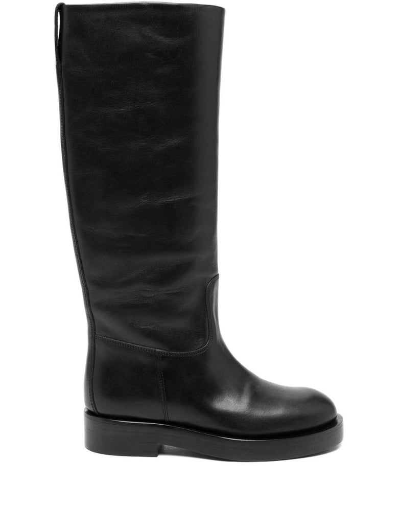 napa leather boots by Selfnex