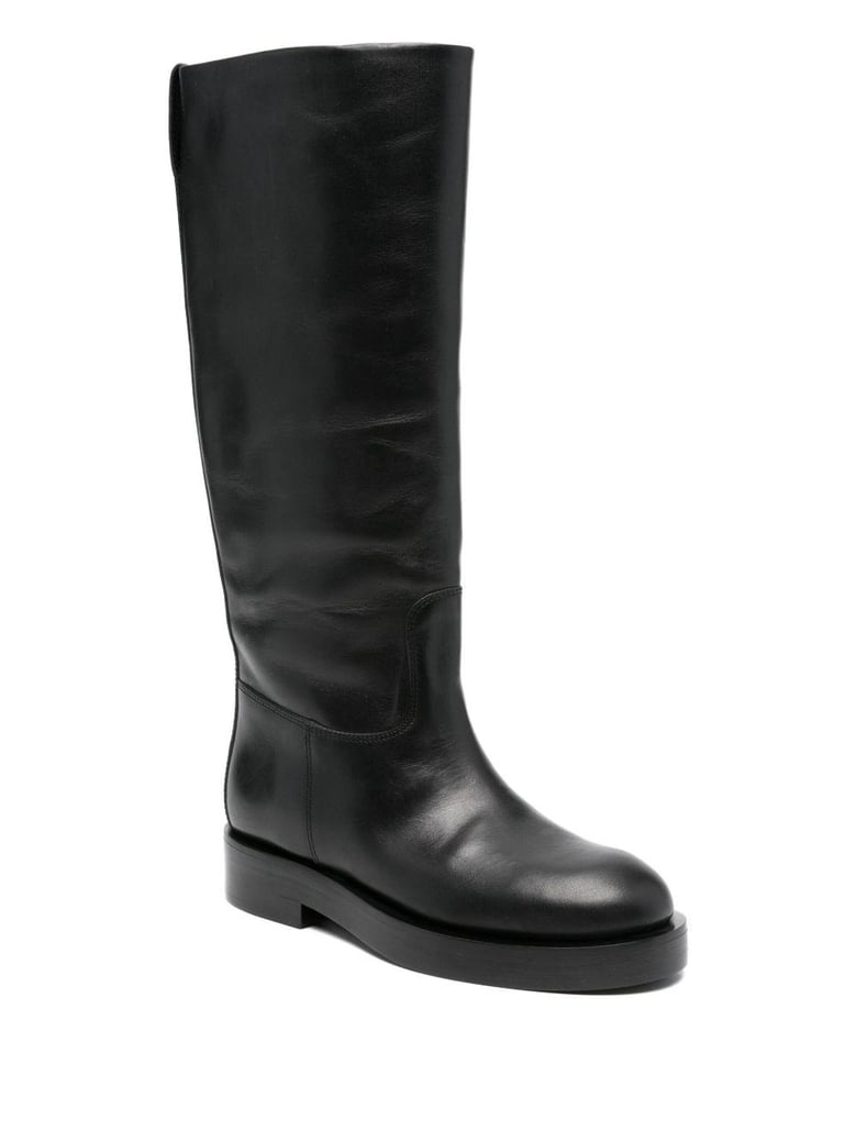napa leather boots by Selfnex